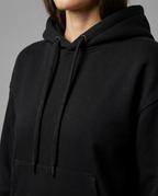 Everyday Relaxed Hoodie in Black