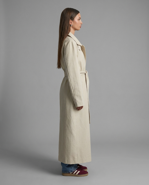 The Capsule Original – Maxi Trench Coat in Beige